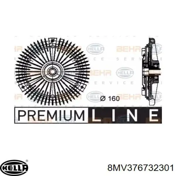Купить SV5017S Polcar Муфта вентилятора охлаждения