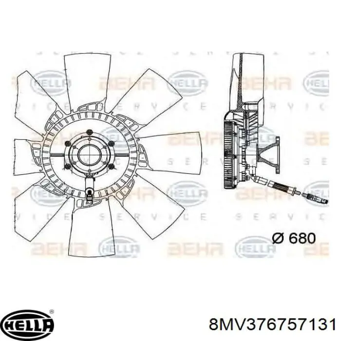 Вискозная муфта AVA VLC093 цена, от 379.45 USD