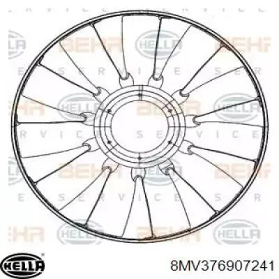 Ventilador (roda de aletas) do radiador de esfriamento para MAN TGX 