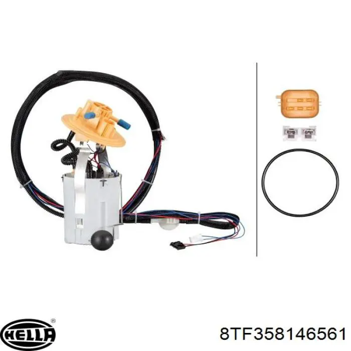 8TF358146561 HELLA Электробензонасос