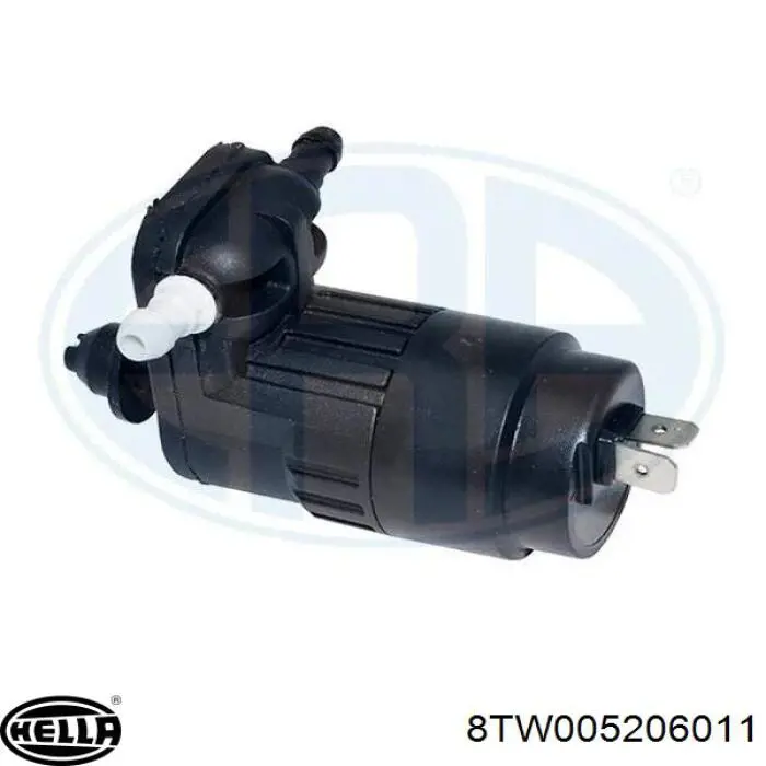 Купить 8TW005206011 HELLA Насос-мотор омывателя стекла, перед/зад