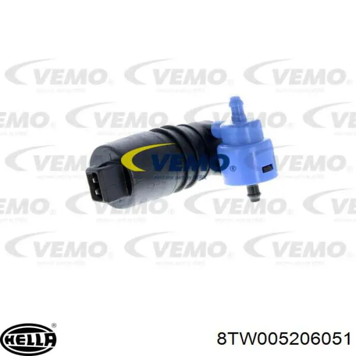 Двигатель омывателя лобового стекла HELLA 8TW005206051 цена, от 6.52 USD