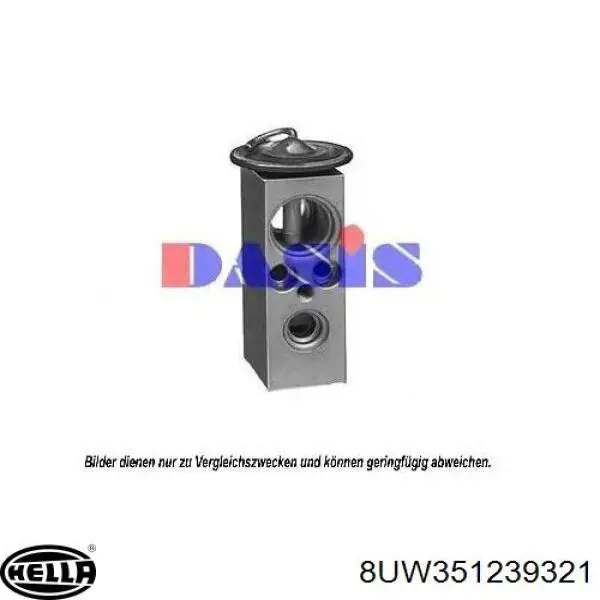 Клапан TRV, кондиционера HELLA 8UW351239321