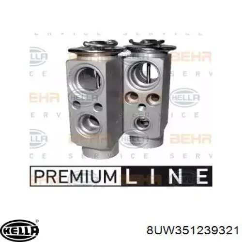 Купить 8UW351239321 HELLA Клапан TRV кондиционера