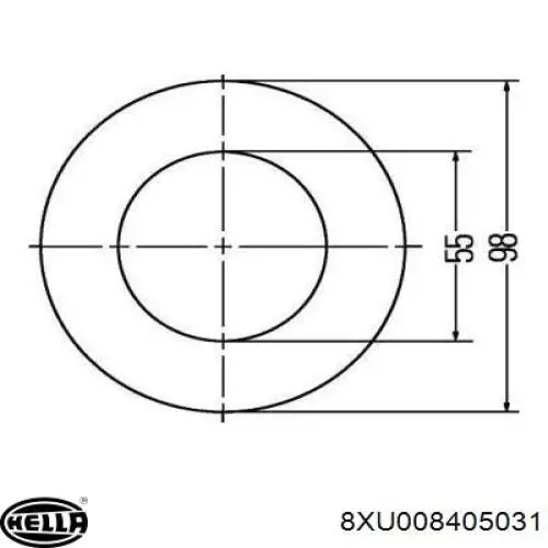  HELLA 8XU008405031 цена, от 17.35 USD