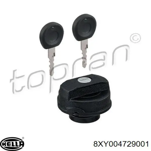 Пробка топливного бака HELLA 8XY004729001 цена, от 224.50 UAH
