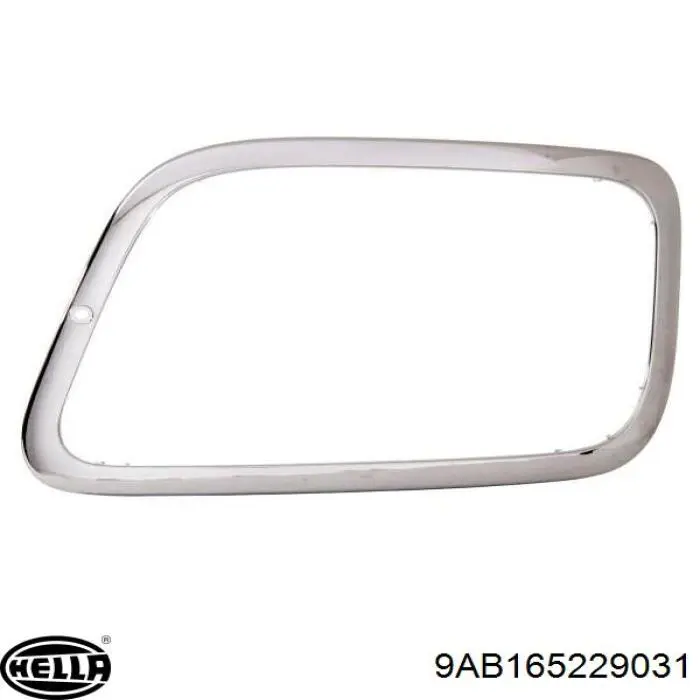 Рамка (облицовка) фары левой Pacol MERHLS010L цена, от 14.17 USD