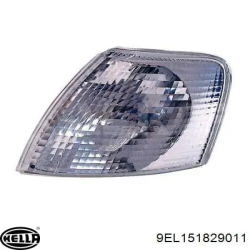 9EL151829011 HELLA Передний фонарь указателя поворота