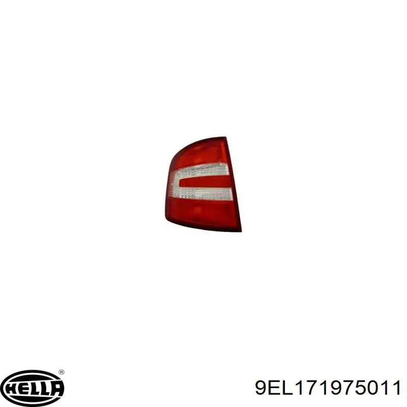 Фонарь задний левый 11C264012B TYC