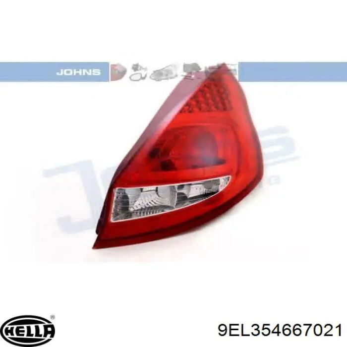 Фонарь задний правый Polcar 323888E цена, от 42.23 USD