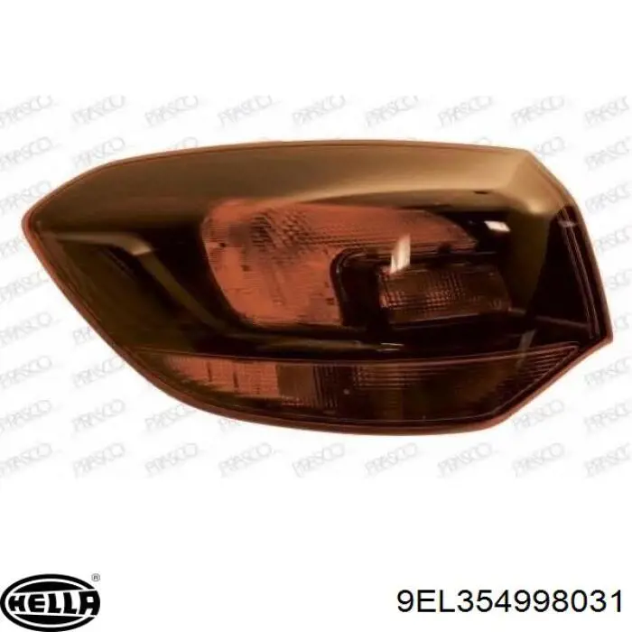 Задняя левая внешняя фара Polcar 5511876T цена, от 86.35 USD