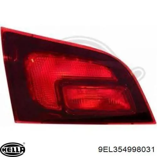 Задняя левая внешняя фара Opel 1222437 цена, от 80.44 USD