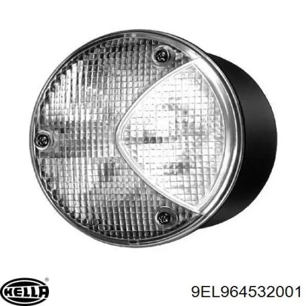 Купить 9EL964532001 HELLA Стекло фонаря заднего левого