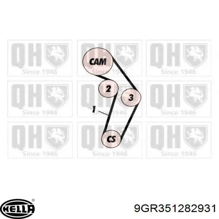 1010168 H&Q Прокладка трубки кондиционера