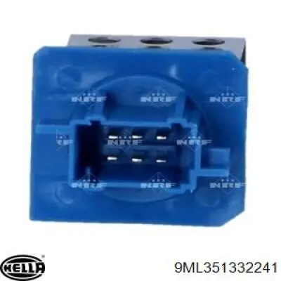Резистор печки 55294 AIC