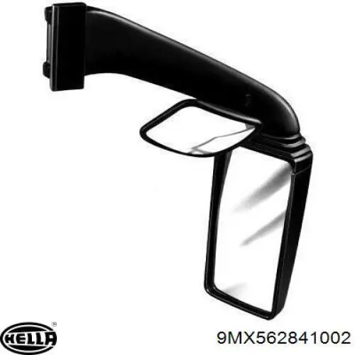 Зеркальный элемент зеркала заднего вида HELLA 9MX562841002 цена, от 110.63 USD
