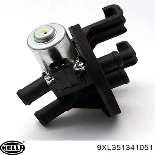 Регулирующий клапан охлаждающей жидкости 9XL351341051 HELLA