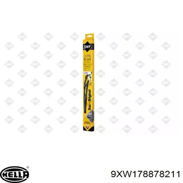 Купить 9XW178878211 HELLA Щетка-дворник лобового стекла водительская