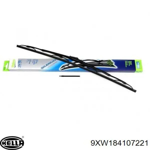 Купить 9XW184107221 HELLA Щетка-дворник лобового стекла пассажирская
