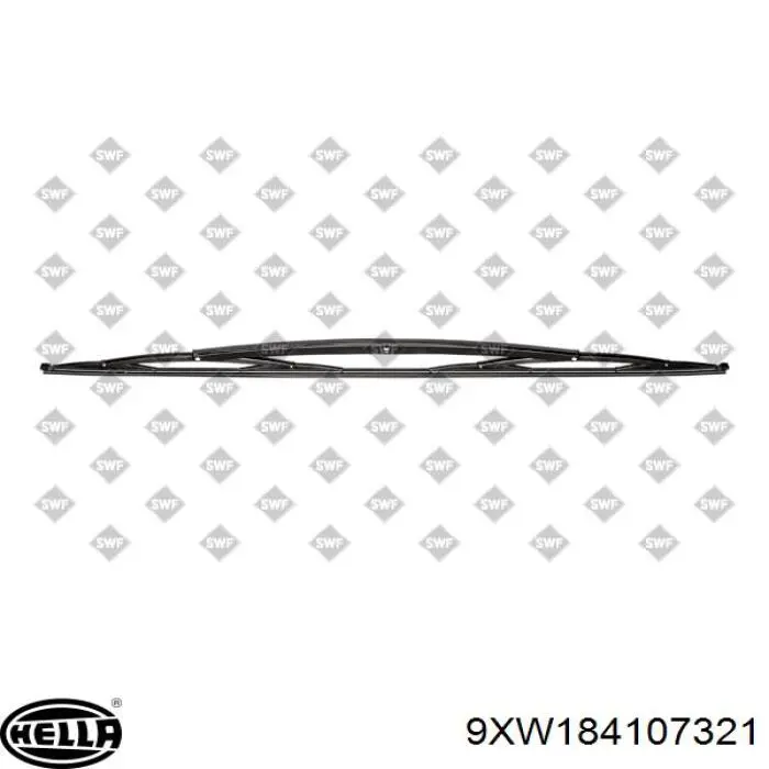 Купить 9XW184107321 HELLA Щетка-дворник лобового стекла водительская