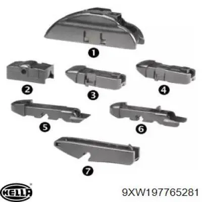 Щетка-дворник лобового стекла водительская 6426PJ Peugeot/Citroen