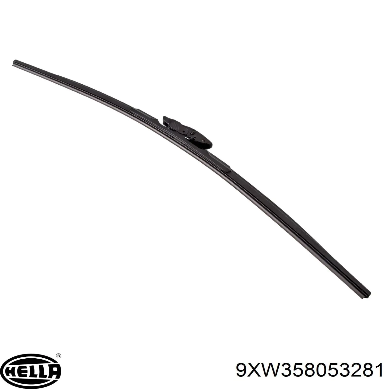 Limpiaparabrisas de luna delantera conductor 9XW358053281 HELLA