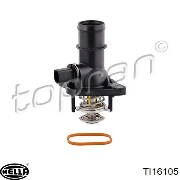 Termostato, refrigerante TI16105 HELLA