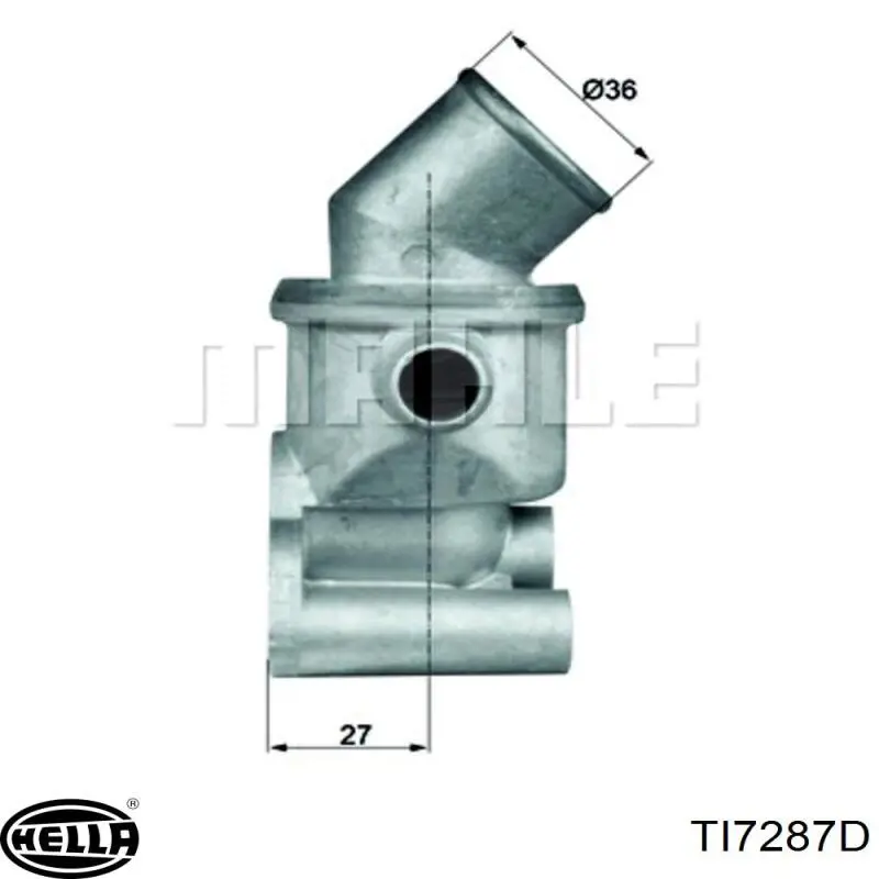 Корпус термостата TI7287D HELLA