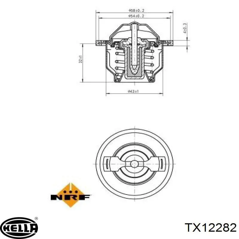 TX12282 HELLA Авто термостат
