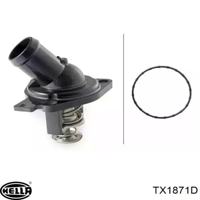 Купить TX1871D HELLA Автомобильный термостат