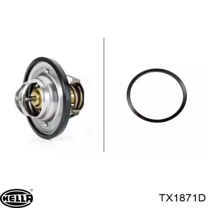 Термостат в корпусе HELLA TX1871D цена, от 8.55 USD