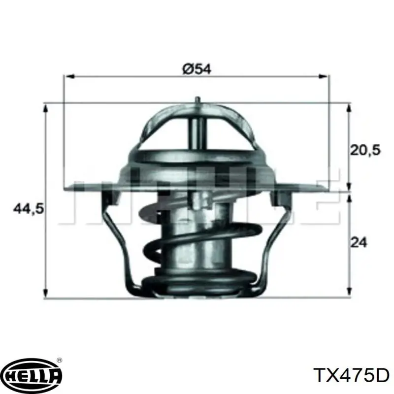 Термостат в корпусе QUINTON HAZELL QTH101 цена, от 6.46 USD