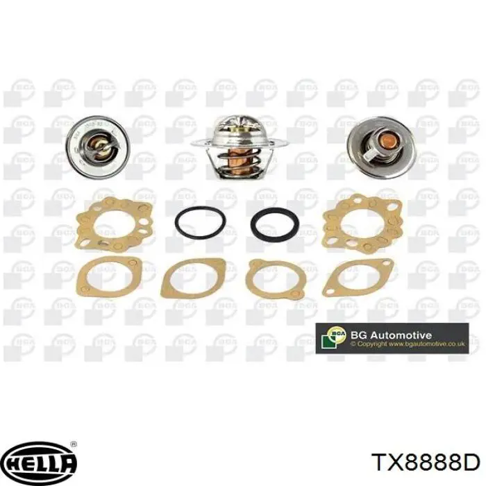 TX8888D HELLA Авто термостат