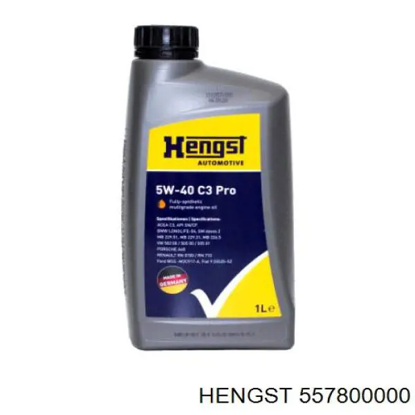 Моторное масло 557800000 Hengst