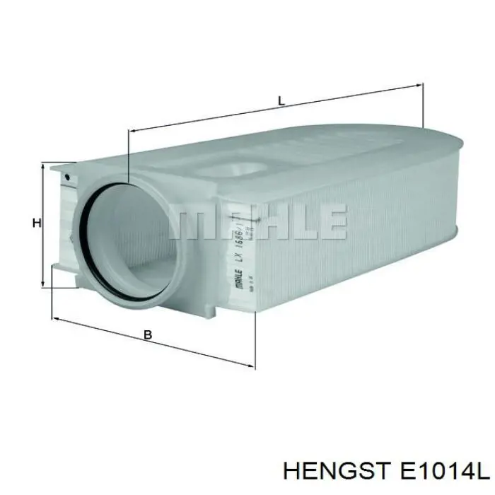 Filtro de aire E1014L Hengst