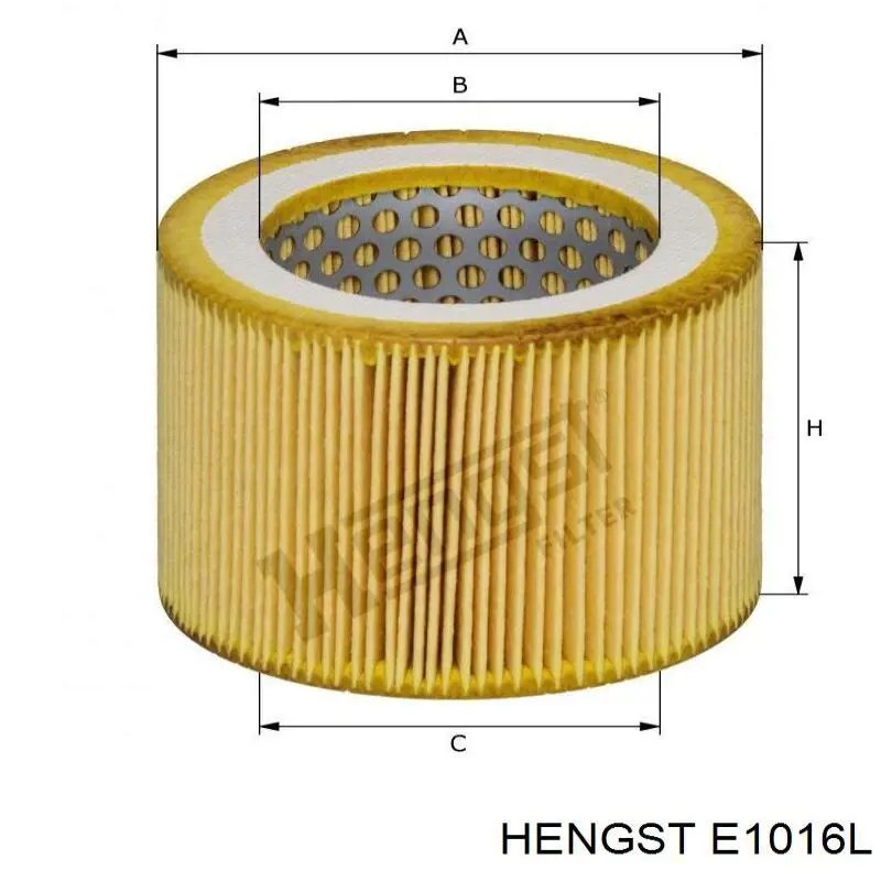 Фильтр воздушный Hengst E1016L