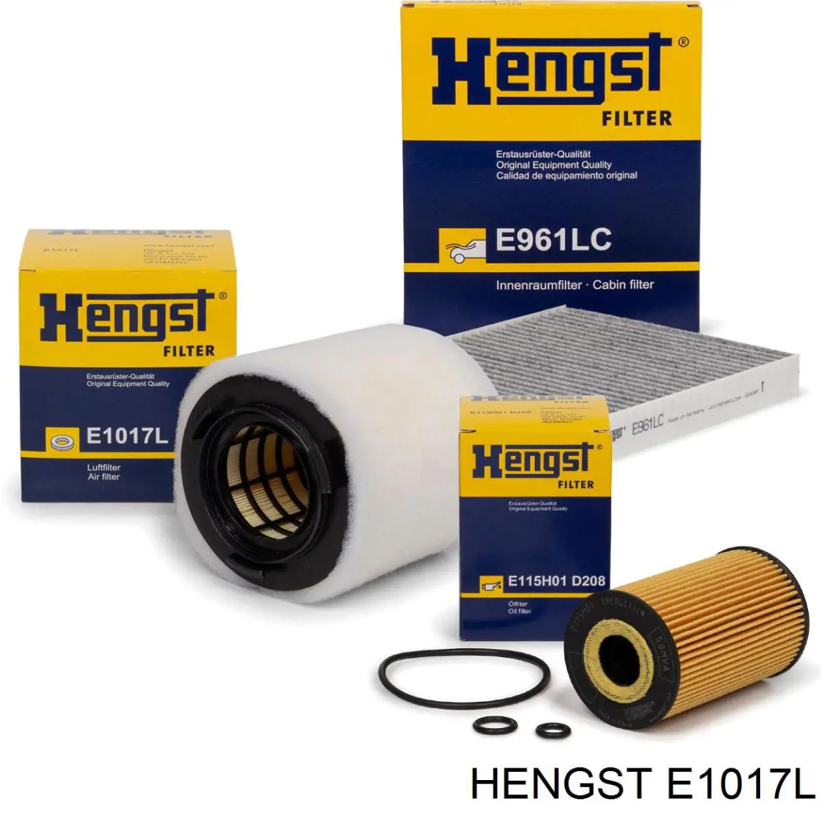 Купить E1017L Hengst Автомобильный фильтр воздуха