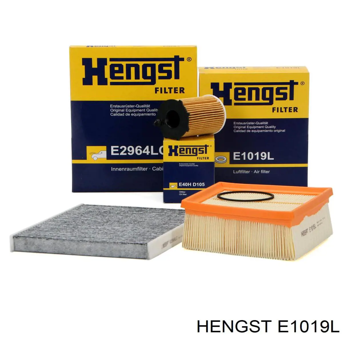 Купить E1019L Hengst Автомобильный фильтр воздуха