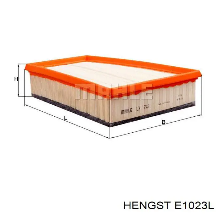 Фильтр воздушный Hengst E1023L