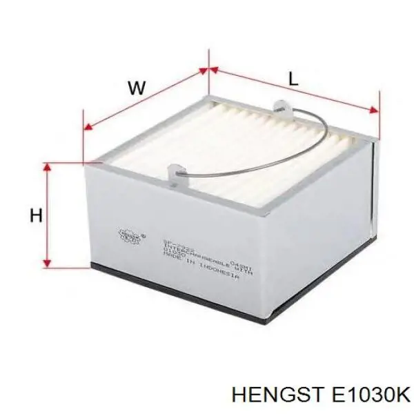 Топливный фильтр E1030K Hengst