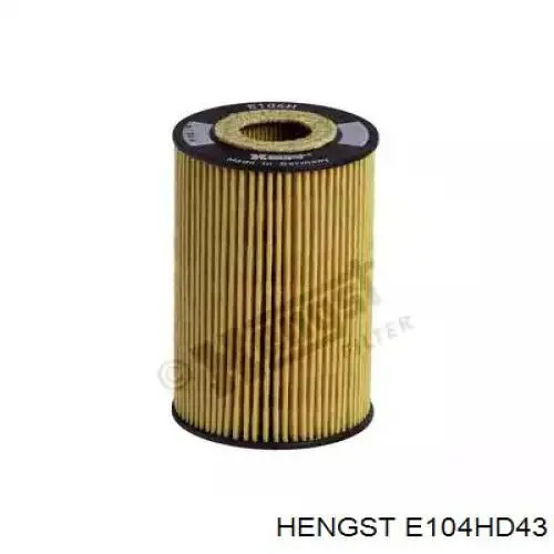 E104HD43 Hengst масляный фильтр
