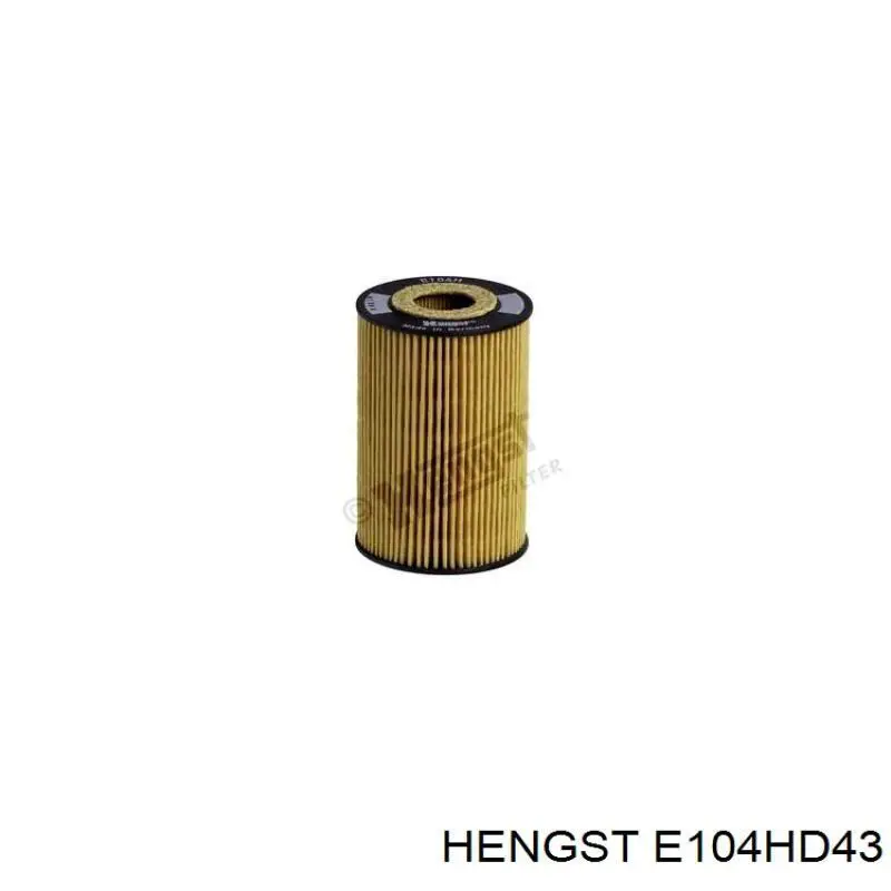 Filtro de aceite E104HD43 Hengst