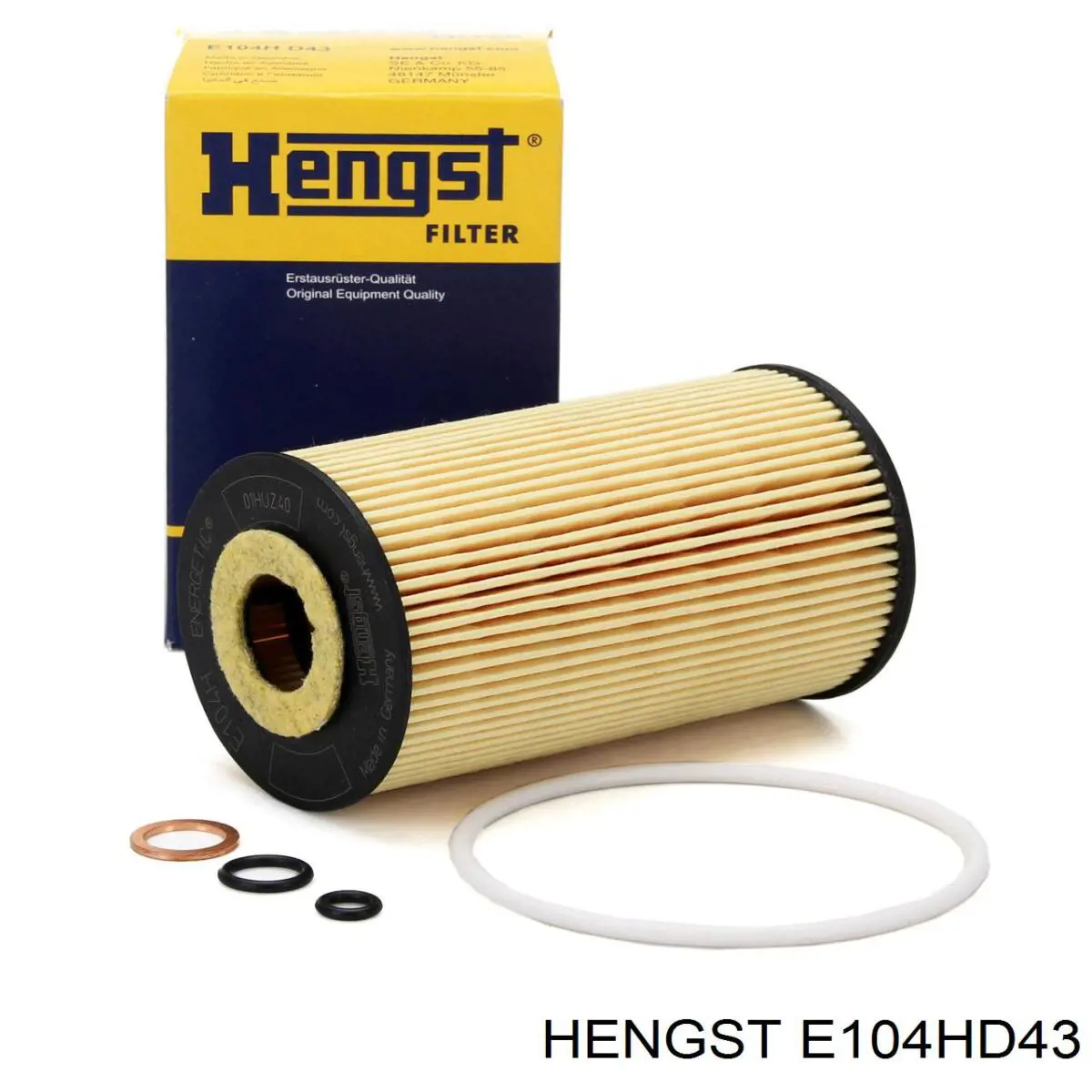 E104HD43 Hengst Масляный фильтр двигателя