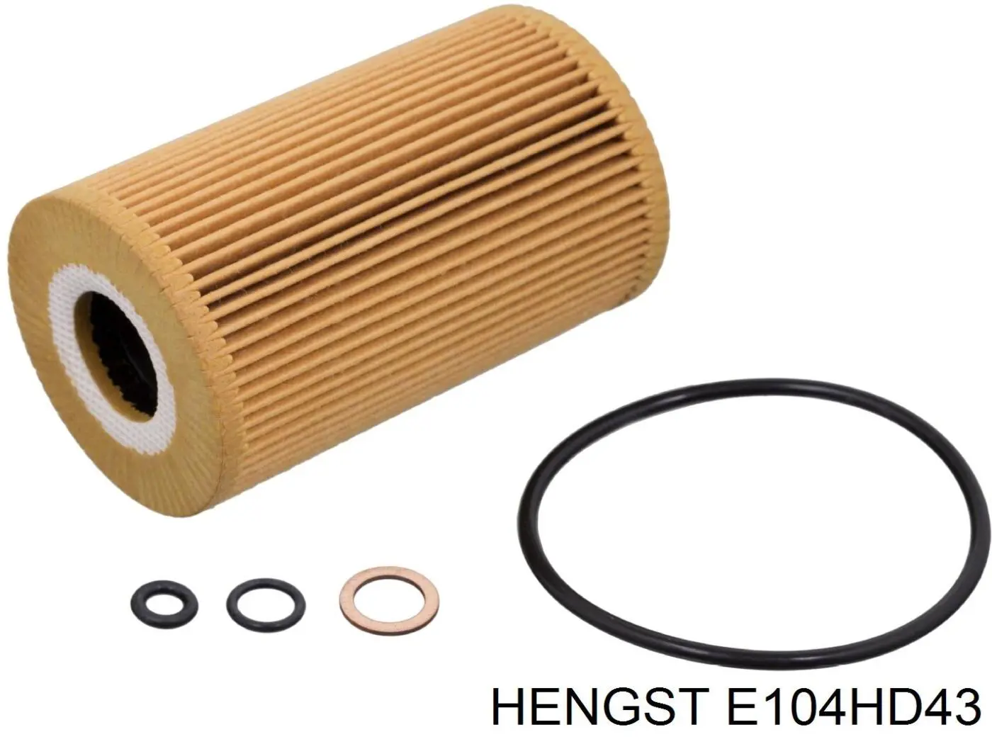 Фильтр очистки масла центробежный Hengst E104HD43 цена, от 6.78 USD