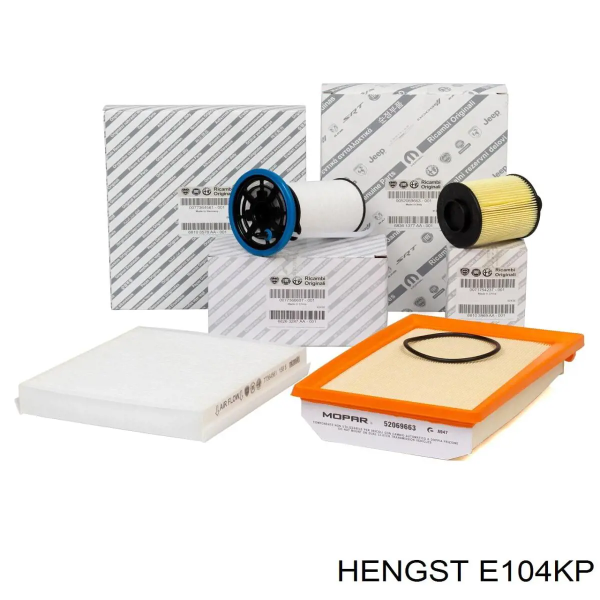 Купить E104KP Hengst Фильтр-отстойник топлива грубой очистки