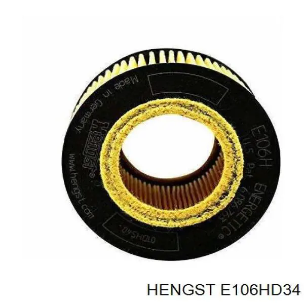 Фильтр очистки масла центробежный Hengst E106HD34 цена, от 5.51 USD