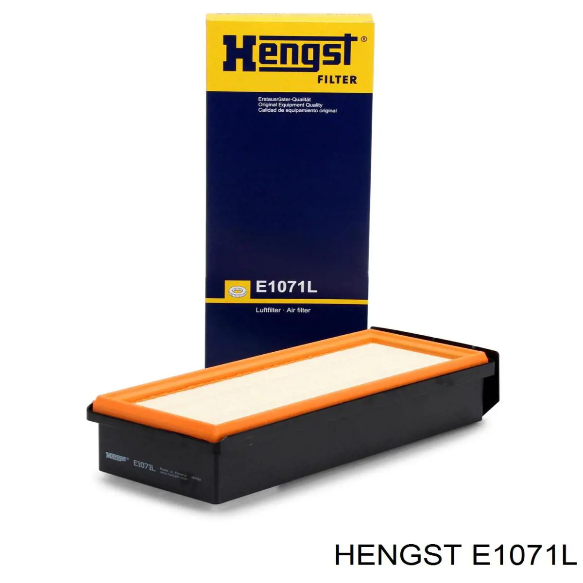 Воздушный фильтр E1071L Hengst