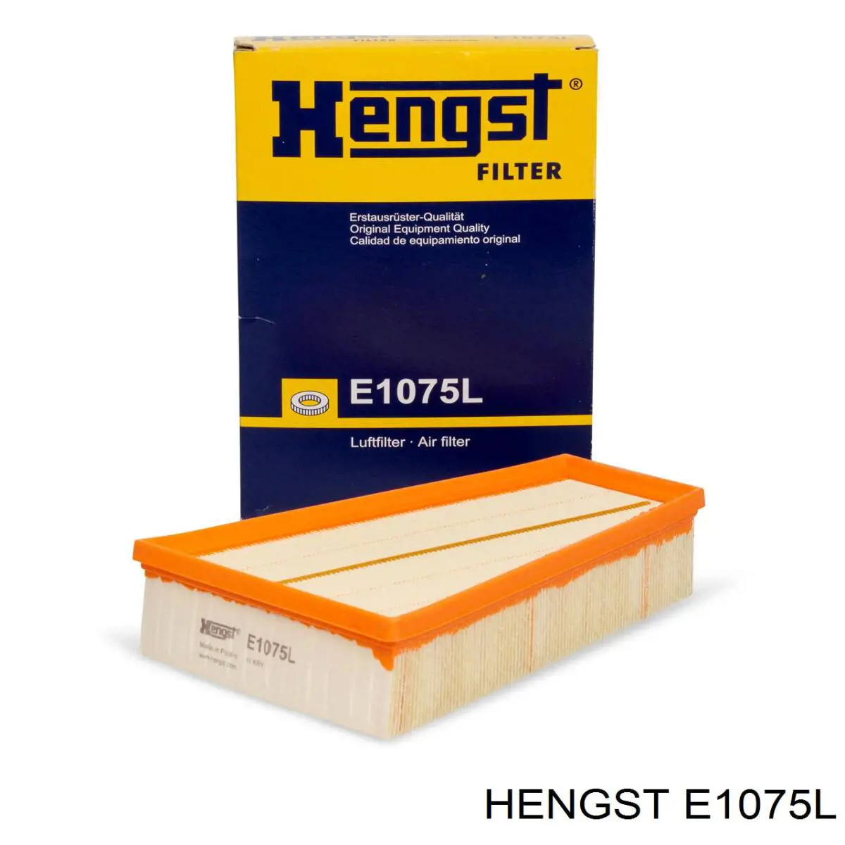Купить E1075L Hengst Автомобильный фильтр воздуха