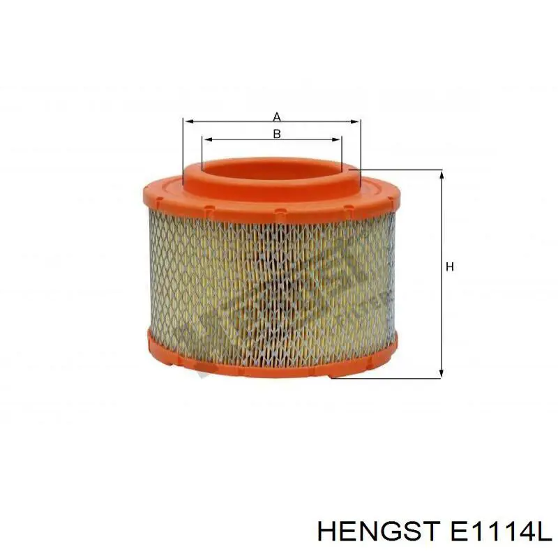 Купить E1114L Hengst Автомобильный фильтр воздуха