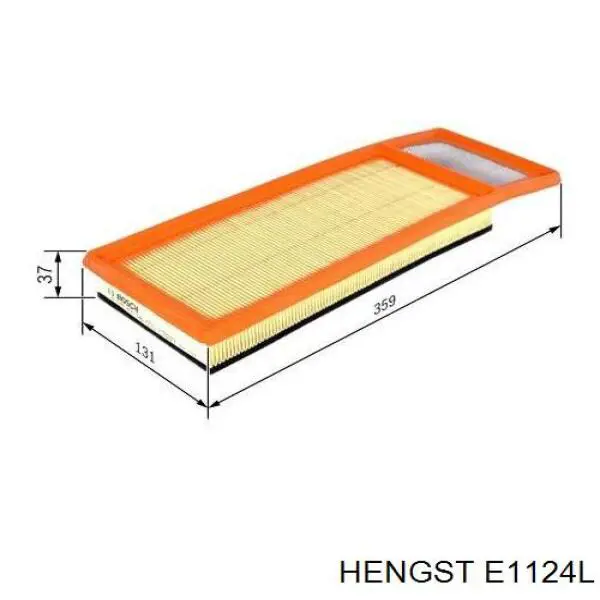 Купить E1124L Hengst Автомобильный фильтр воздуха